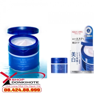 Kem dưỡng Aqualabel xanh mẫu mới Nhật