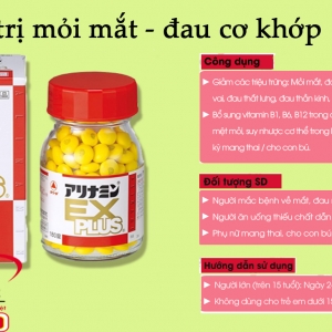 Sản phẩm chứa thành phần hỗ trợ giảm đau tự nhiên