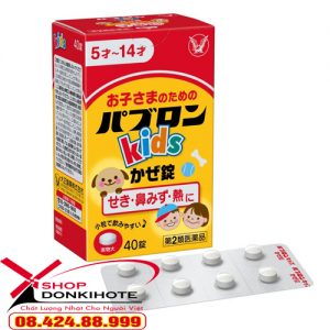 Thuốc cảm cúm của Nhật cho trẻ em