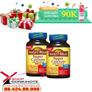 Viên uống super canxi Nhật Bản