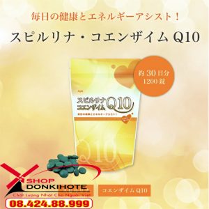 Tảo Spirulina Q10