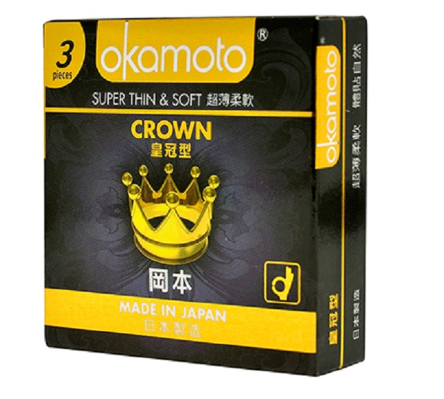 Quan hệ lần đầu có nên dùng bao cao su Okamoto Crown