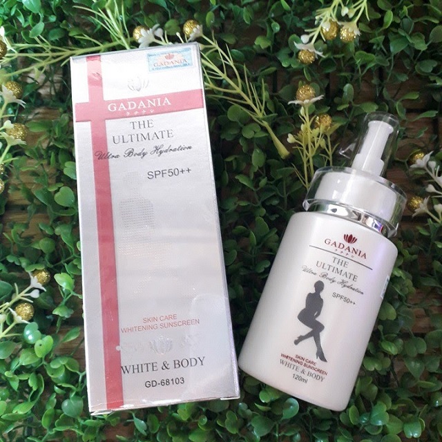 Review kem dưỡng trắng da body của Nhật The Ultimate White Body Gadania