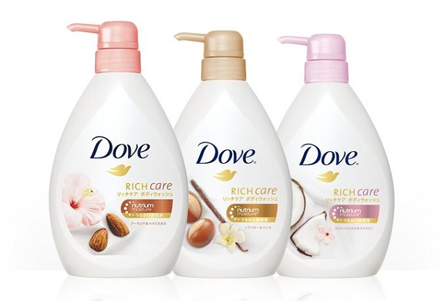 Sản phẩm sữa tắm trắng da Dove Nhật Bản