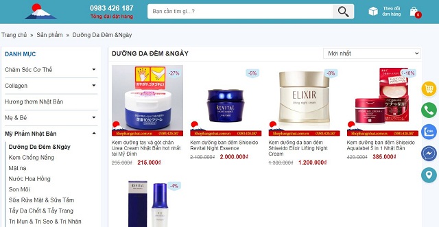 shop hàng nhật tại hà nội