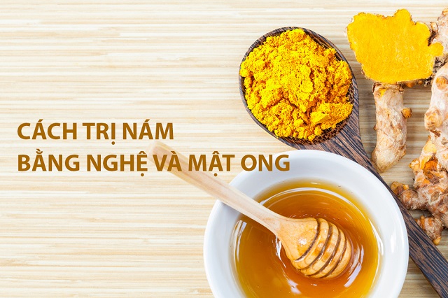 Trị nám đơn giản tại nhà với tinh bột nghệ