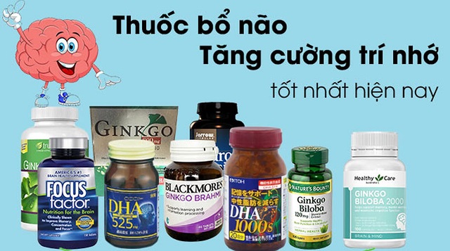 Bật mí những loại thuốc bổ não tốt nhất hiện nay trên thị trường toàn cầu