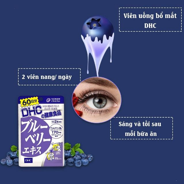 Viên uống việt quất DHC