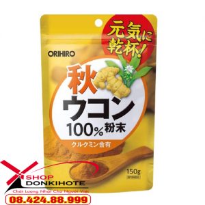bột nghệ mùa thu orihiro giải độc gan