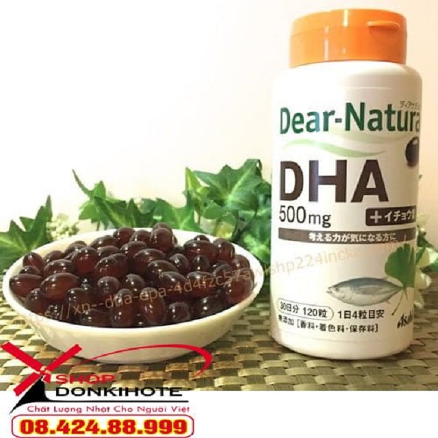Viên uống bổ não của Nhật DHA DEAR NATURA ASAHI