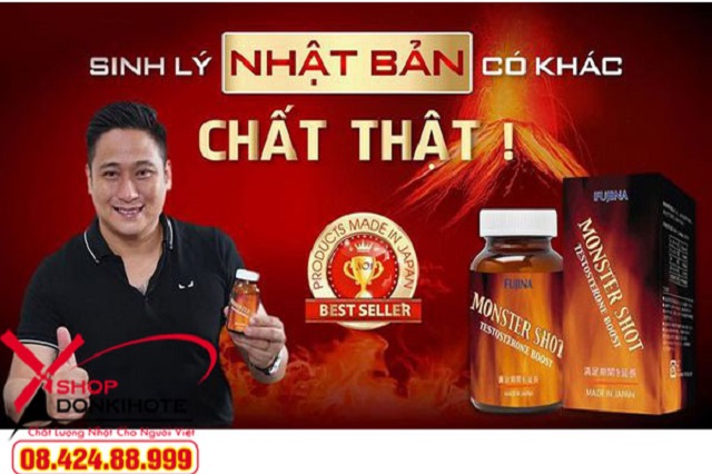 Viên uống Monster Shot - Thuốc chống xuất tinh sớm tốt nhất hiện nay