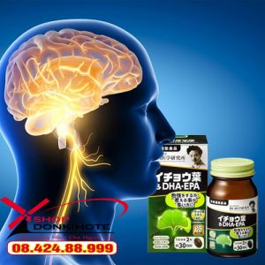 Viên uống bổ não DHA EPA Ginkgo Nuguchi 60 viên