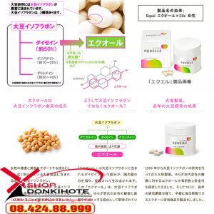 Viên uống cân bằng nội tiết dành cho phụ nữ Otsuka Equelle Nhật Bản
