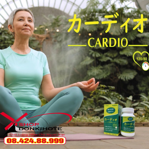 viên hạ huyết áp Cardio chính hãng Nhật
